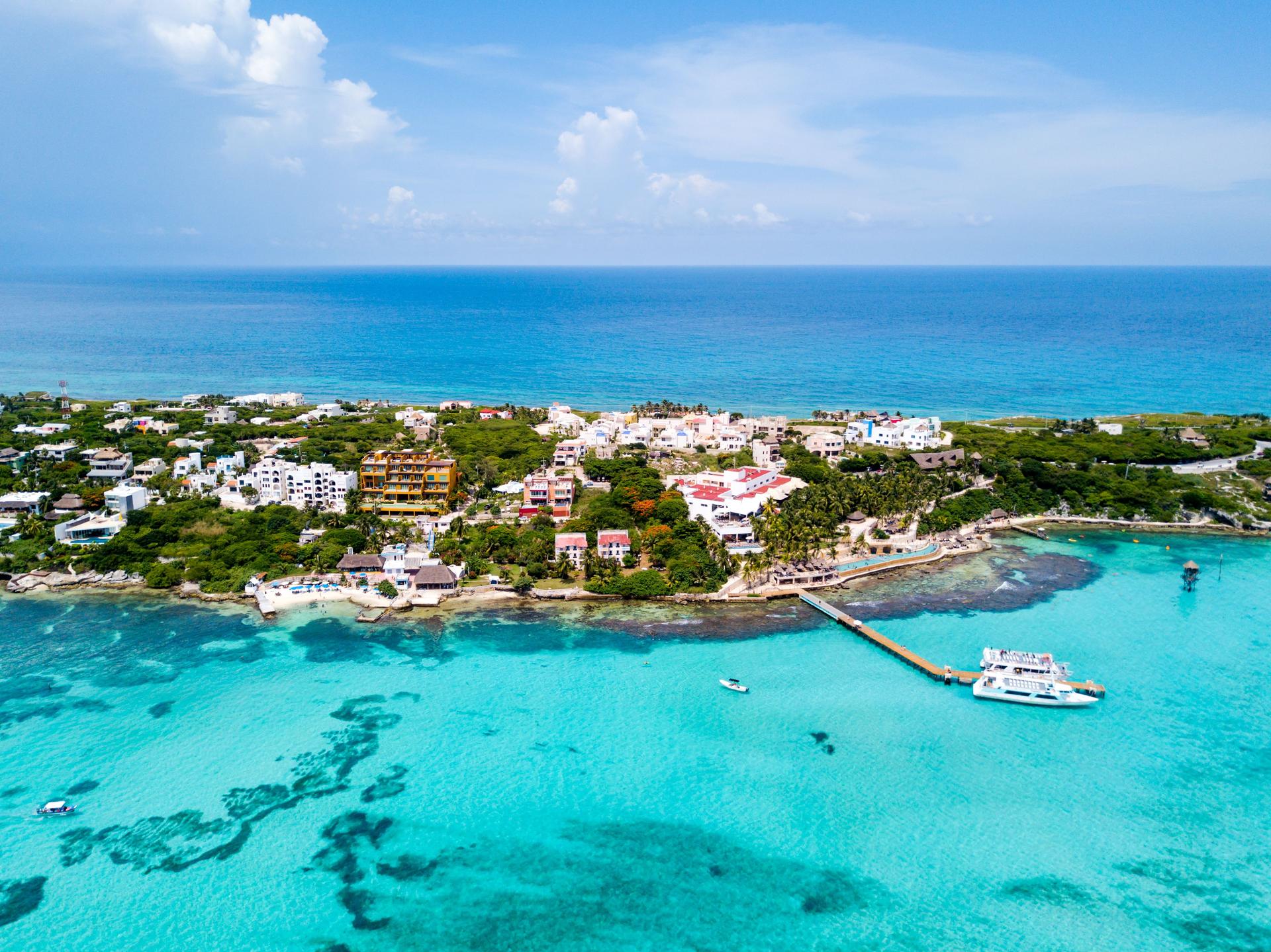 Women's Island aerial view